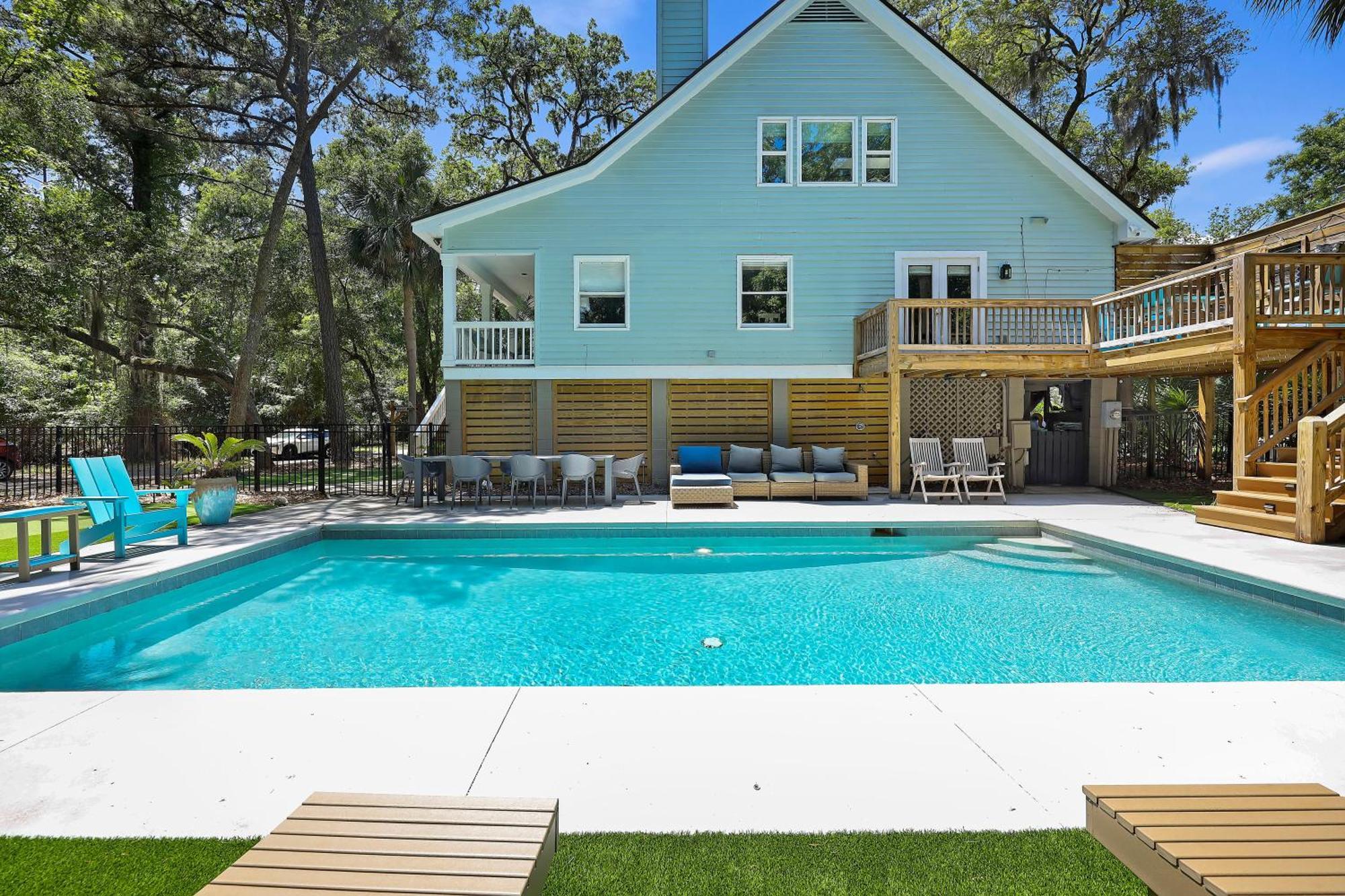9 Flamingo Street Villa Hilton Head Island Eksteriør billede